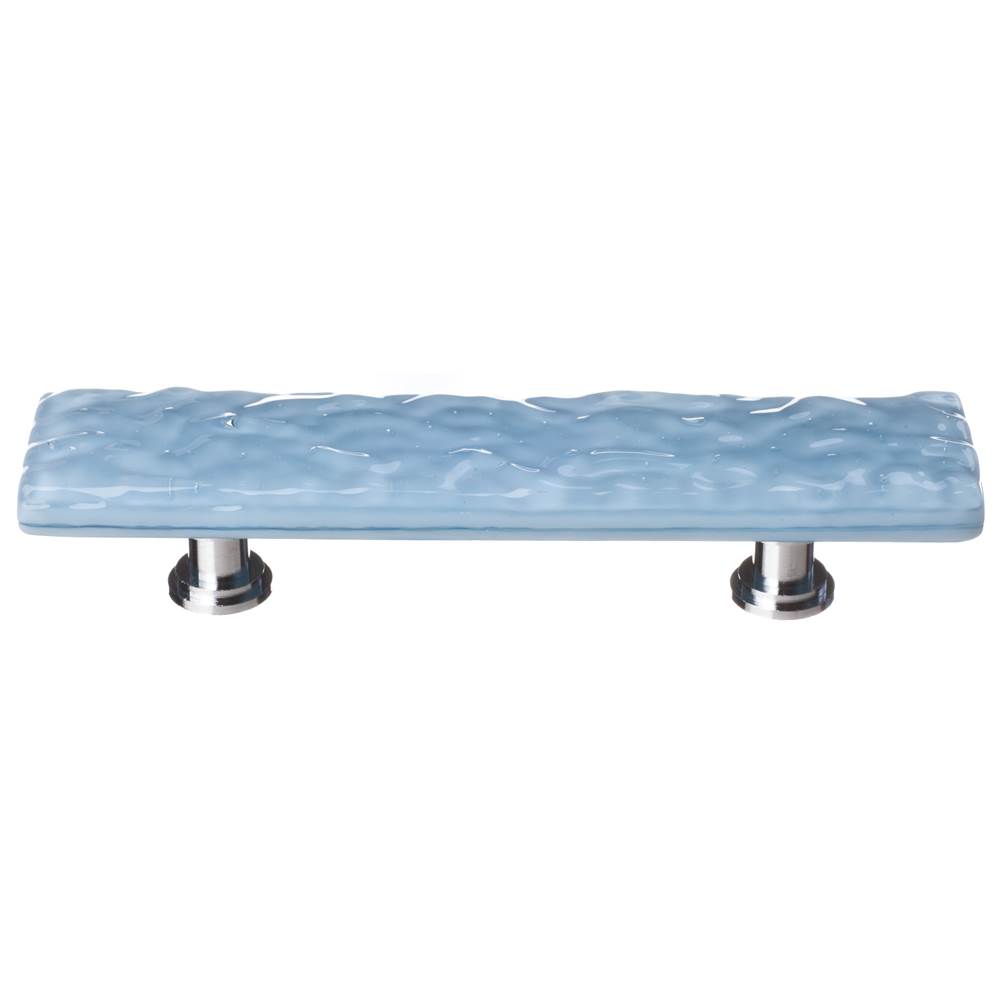 Sietto Glacier Powder Blue Pull With Polished Chrome Base