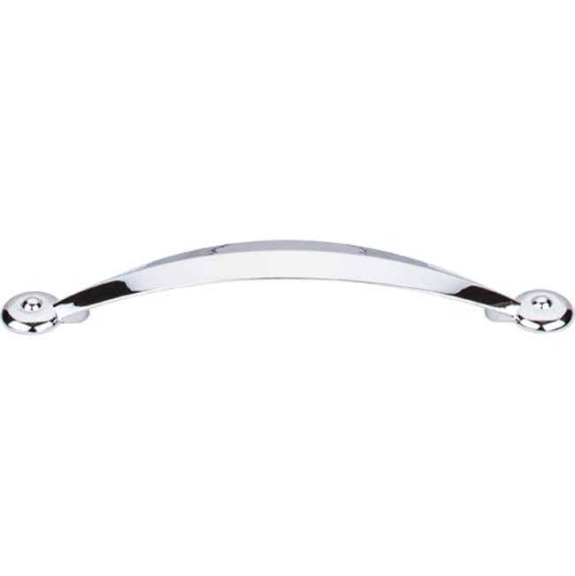Top Knobs Angle Pull 5 1/16 Inch (c-c) Polished Chrome