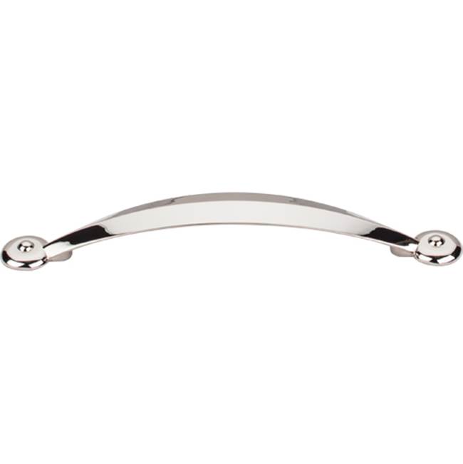 Top Knobs Angle Pull 5 1/16 Inch (c-c) Polished Nickel