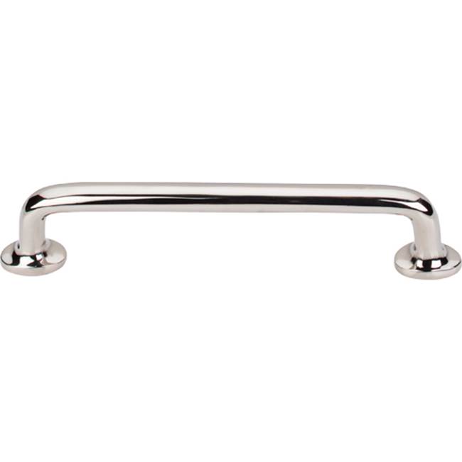 Top Knobs Aspen II Rounded Pull 6 Inch (c-c) Polished Nickel