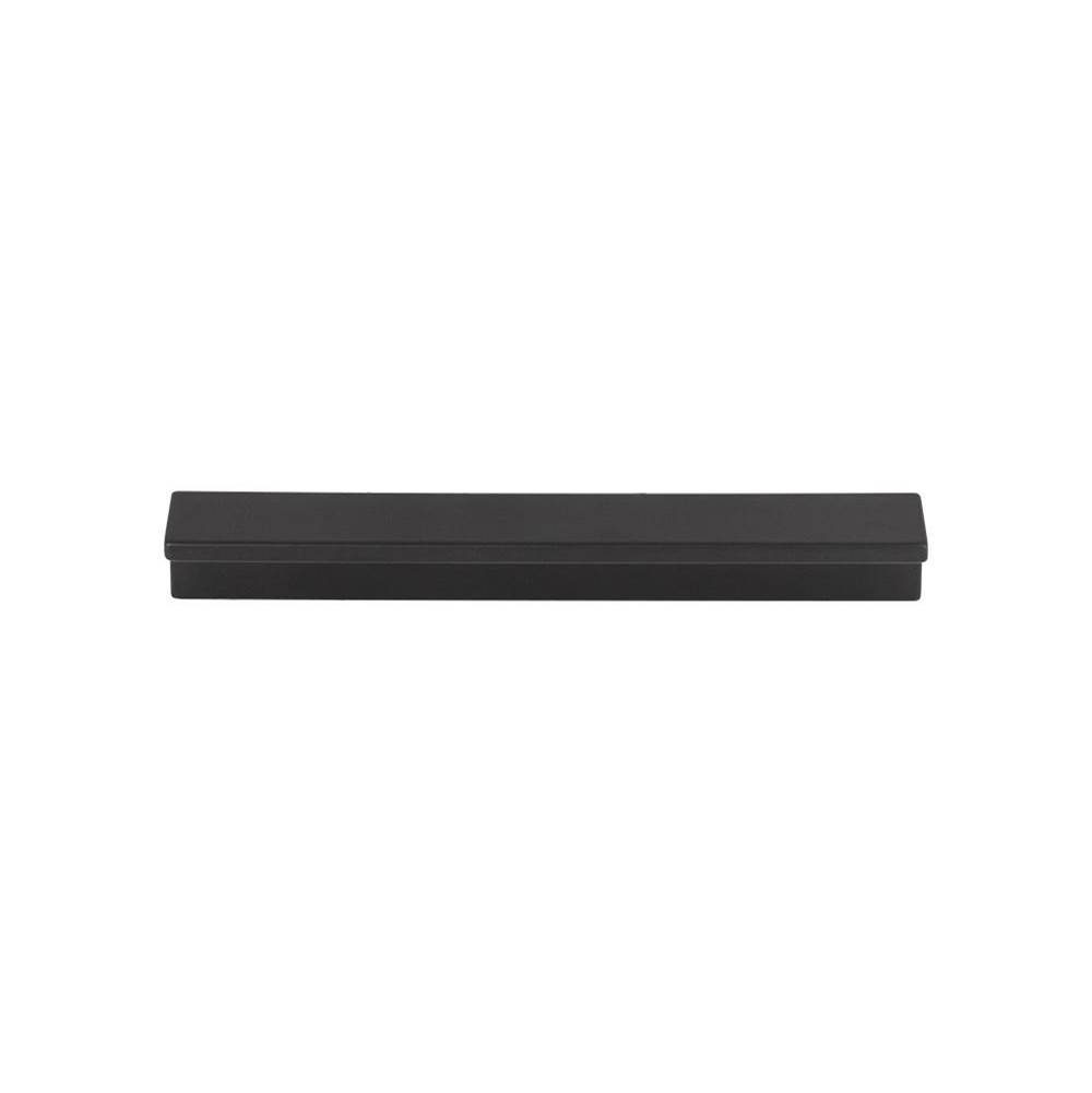 Top Knobs Minetta Tab Pull 5 1/16 Inch (c-c) Flat Black