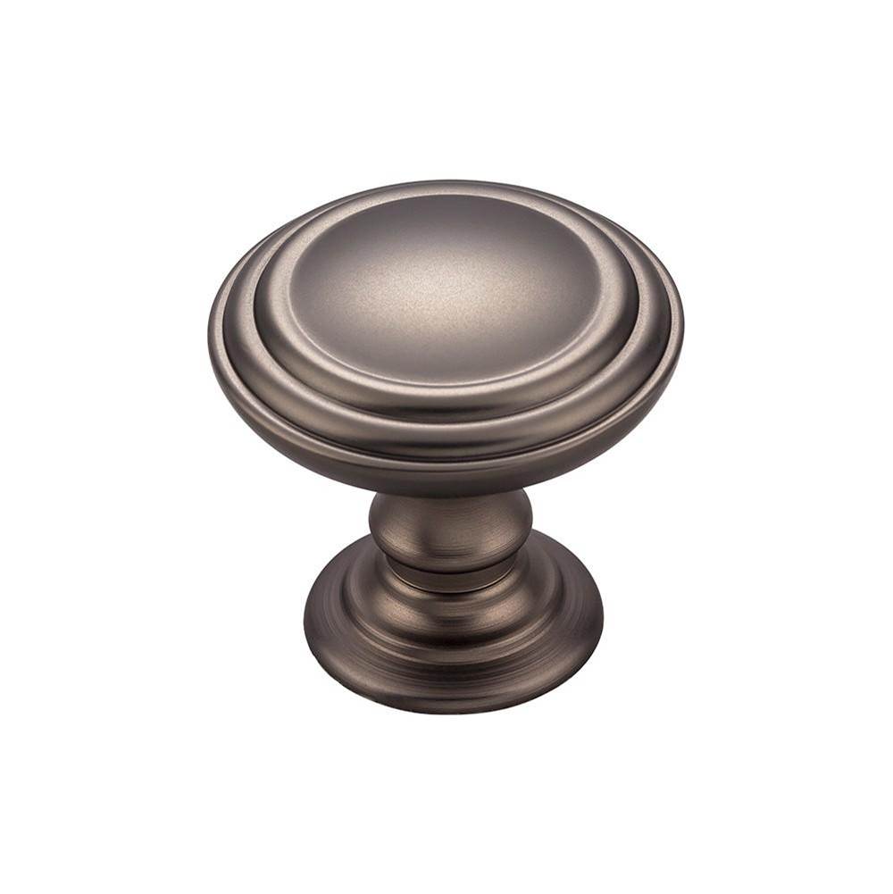 Top Knobs Reeded Knob 1 1/2 Inch Ash Gray