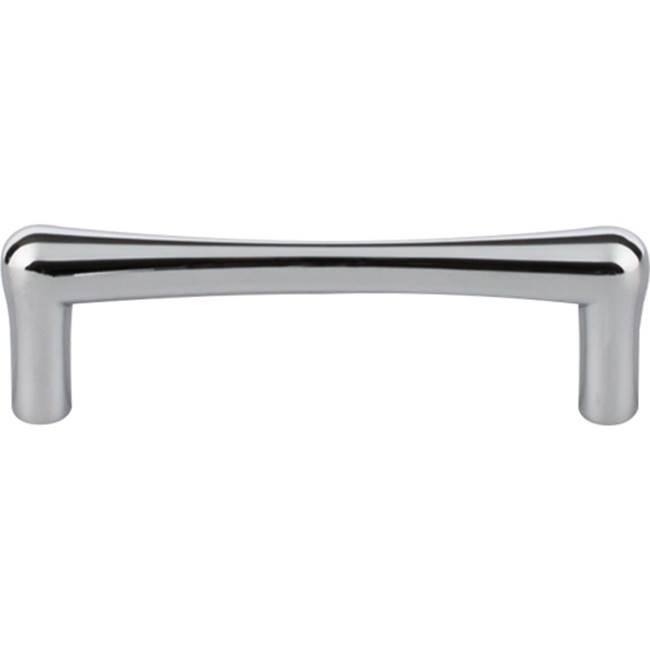 Top Knobs Brookline Pull 3 3/4 Inch (c-c) Polished Chrome