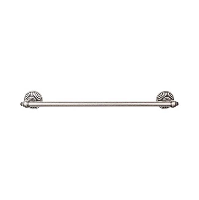 Top Knobs Tuscany Bath Towel Bar 24 Inch Single Antique Pewter