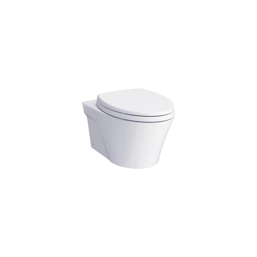 Wall mount toilet Toto Toilets One Piece White Cotton White 