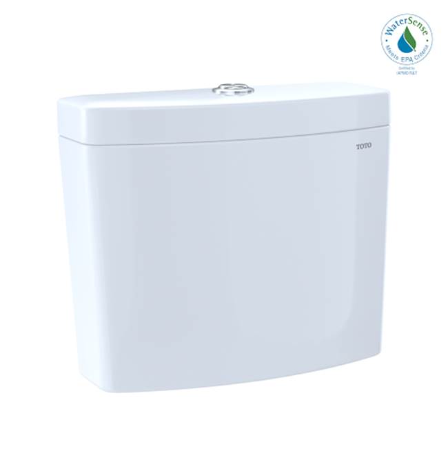 TOTO Aquia® IV Dual Flush 1.28 and 0.8 GPF Toilet Tank Only with WASHLET®+ Auto Flush Compatibility, Cotton White