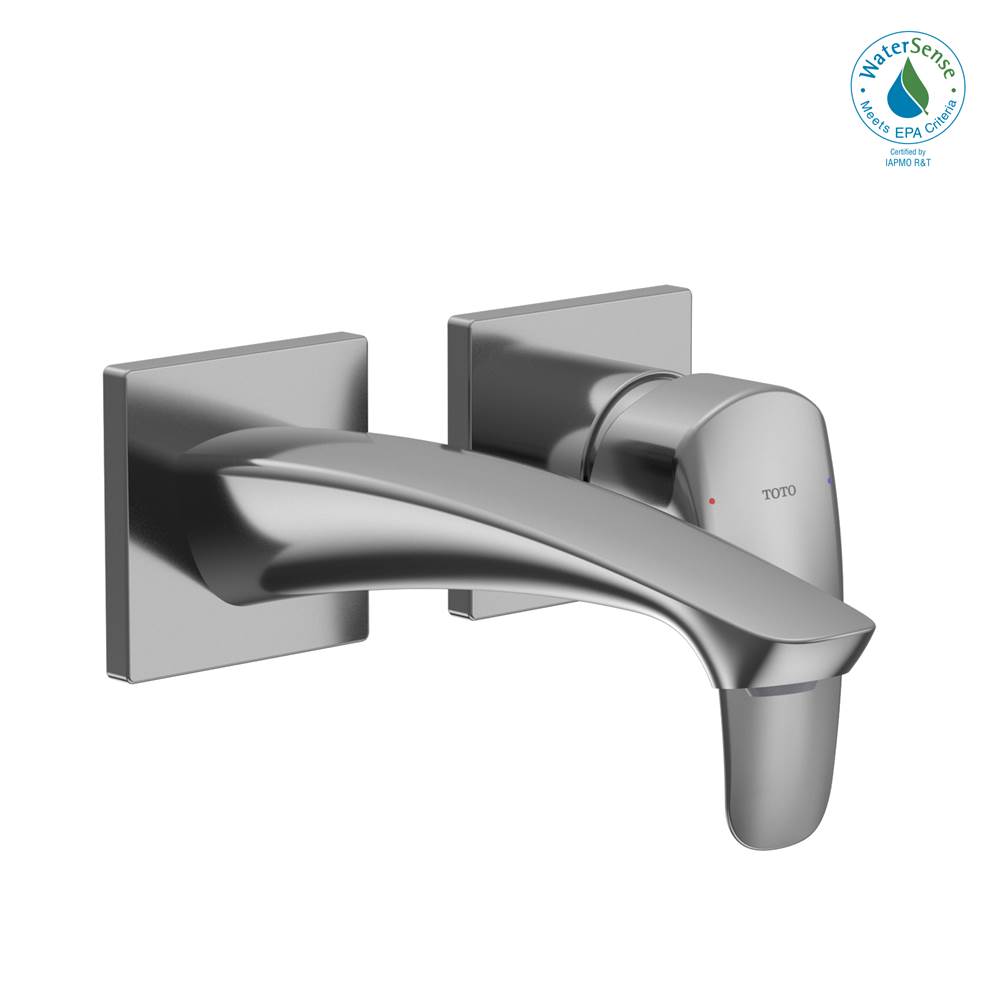 TOTO Toto® Gm 1.2 Gpm Wall-Mount Single-Handle Bathroom Faucet With Comfort Glide Technology, Polished Chrome
