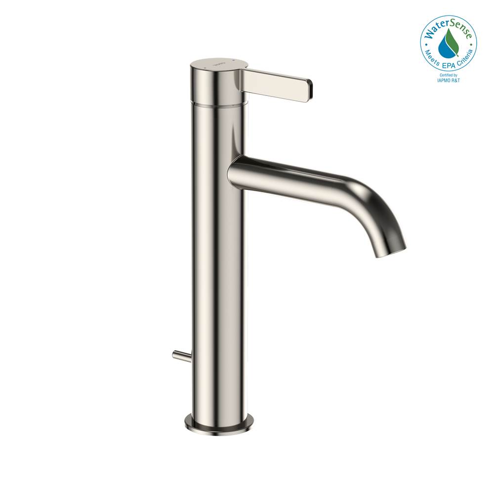 TOTO Toto® Gf 1.2 Gpm Single Handle Semi-Vessel Bathroom Sink Faucet With Comfort Glide Technology, Polished Nickel