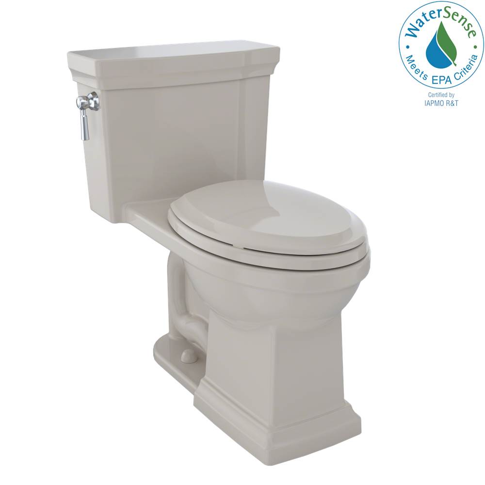 TOTO Toto® Promenade® II One-Piece Elongated 1.28 Gpf Universal Height Toilet With Cefiontect, Bone