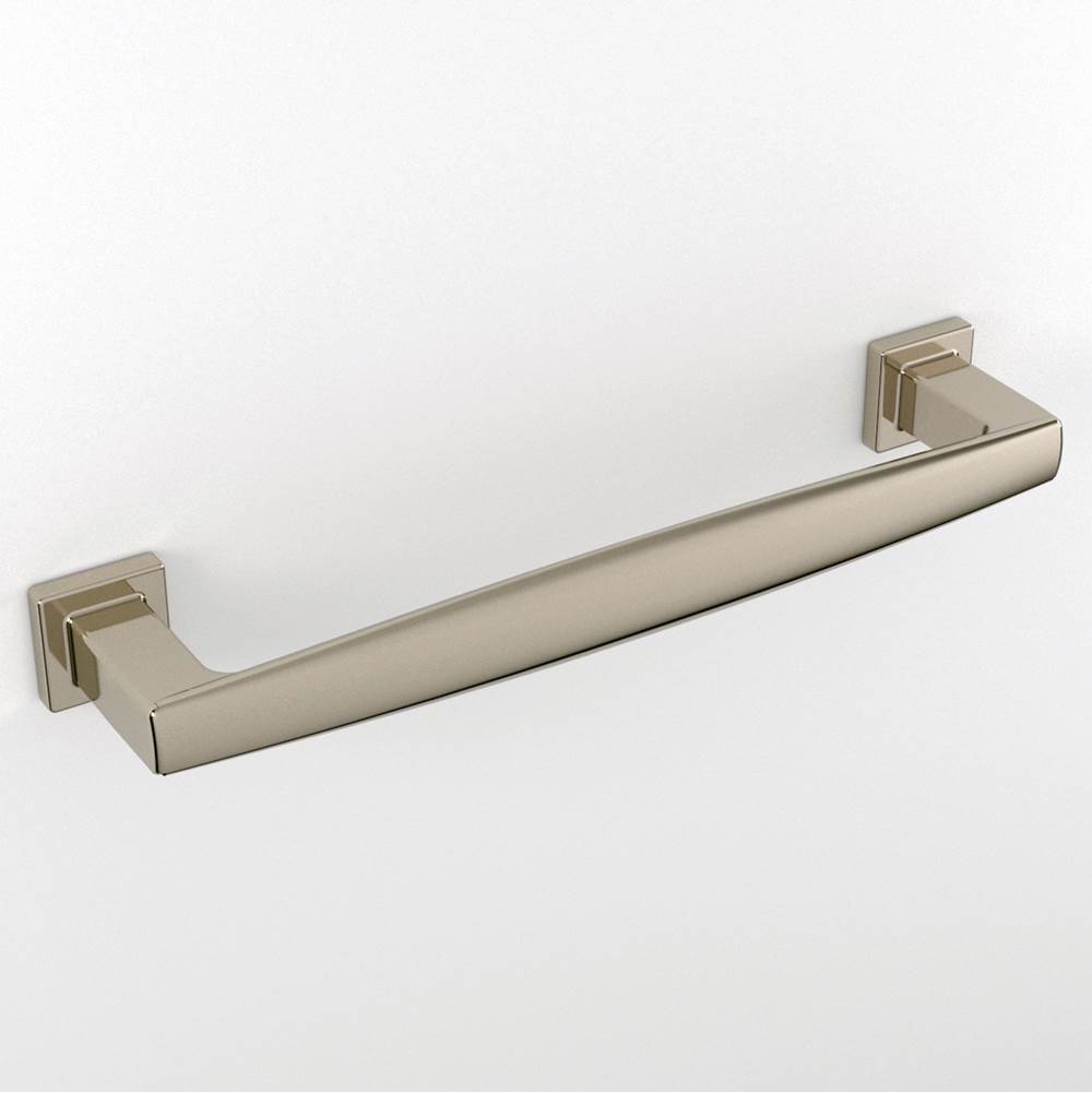 Water Street Brass Hudson 8'' Pull - Hammered - Polished Nickel